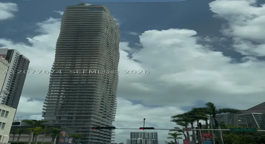Actual exterior of Casa Bella Residences by B&B Italia