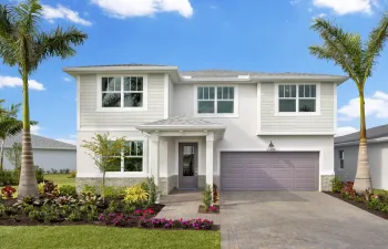 Stock photos represent builder's floorplan