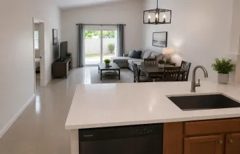Kitch dining living