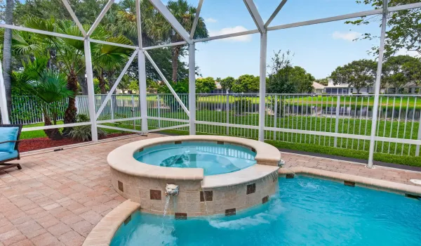 Raised Heated Spa