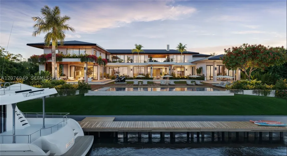 Waterfront Back of Home
