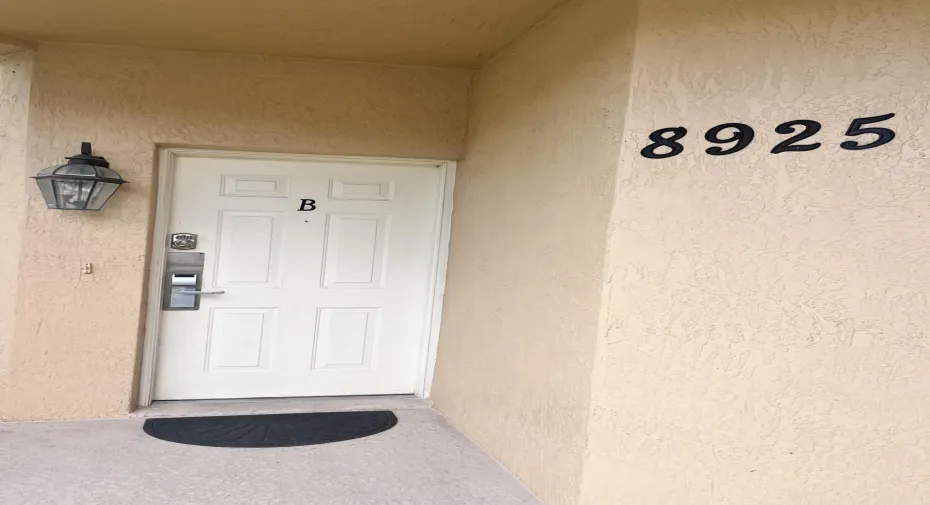 Private entrance
