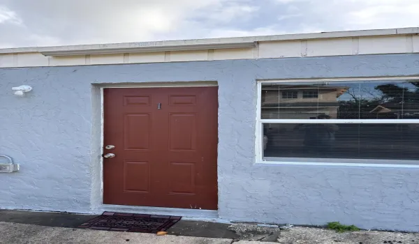 Front entrance