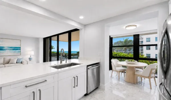 Open Kitchen w/ Ocean Views
