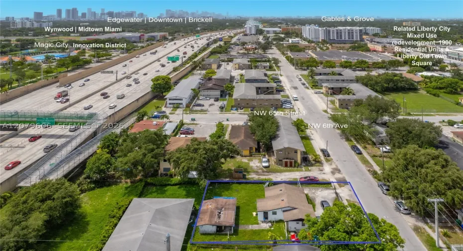 Excellent development opportunity between Brickell, Beaches and Aventura