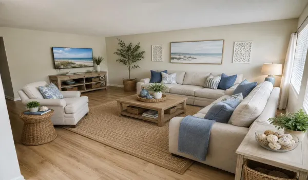 Staged Living Room