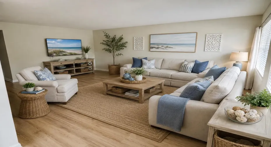 Staged Living Room