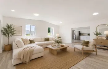STAGING LIVING ROOM