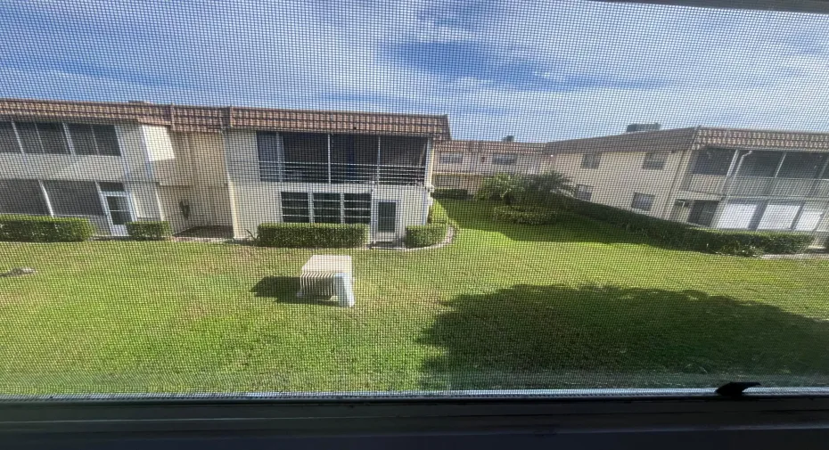 garden view from your patio