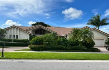 the front of the home