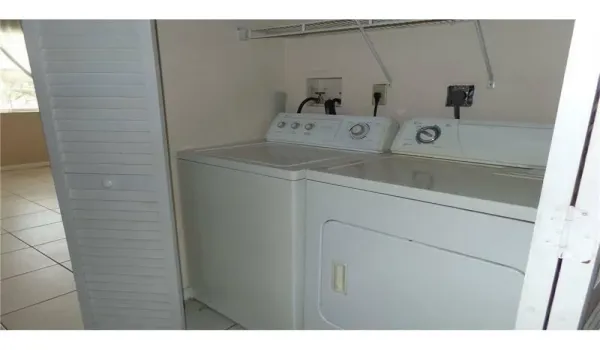 washer and dryer