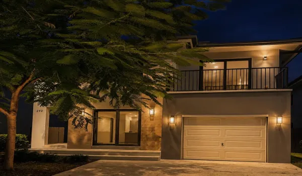 Night Front view