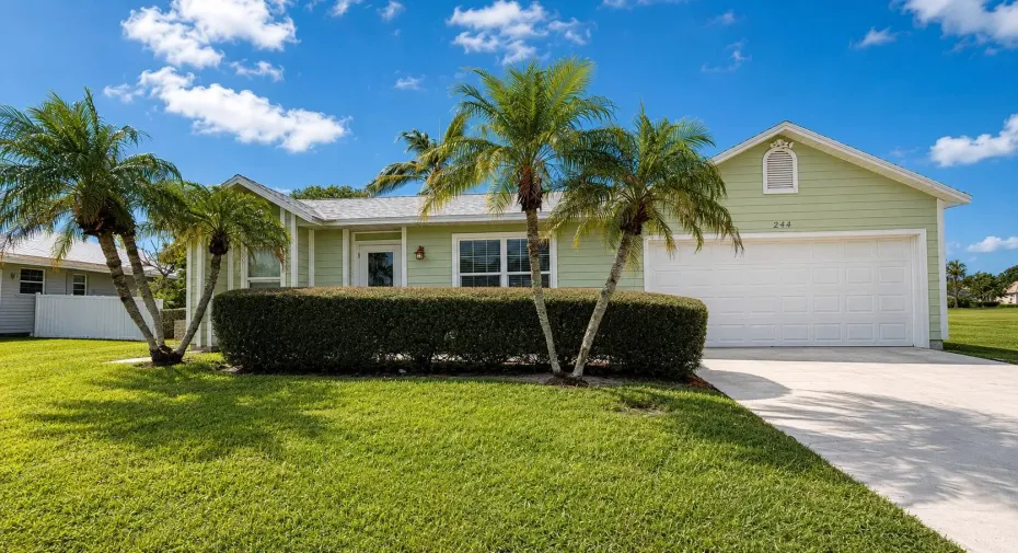 Waterfront living awaits in this single-story Port St. Lucie home. The three-bedroom, two-bath home offers 1,152 square feet of comfortable living space with direct access to the water's edge. NEW Roof, Impact Windows and Sliders throughout, NEW A/C, Water Heater (2023) Plus Newly Renovated Bathrooms!!! Great location with a fenced backyard and extra space between you and your neighbors. Conveniently located just minutes from I-95 and the Turnpike on the south side of Port Saint Lucie. NO HOA.