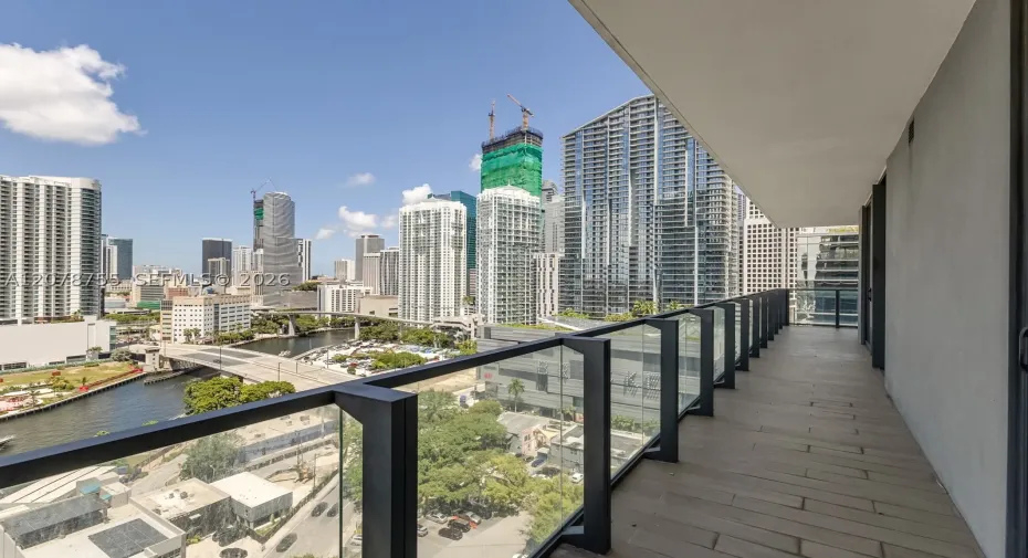 Exceptional views from your grand balcony!