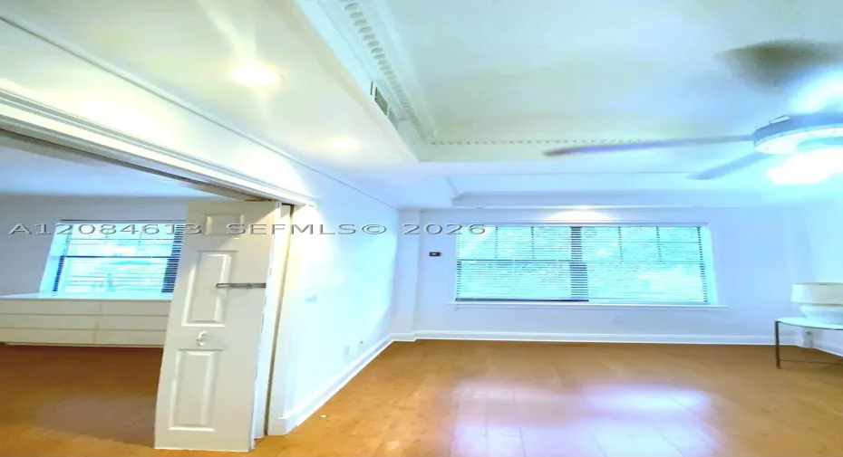 Living room & Bedroom view