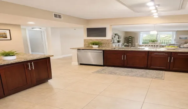 Kitchen opened