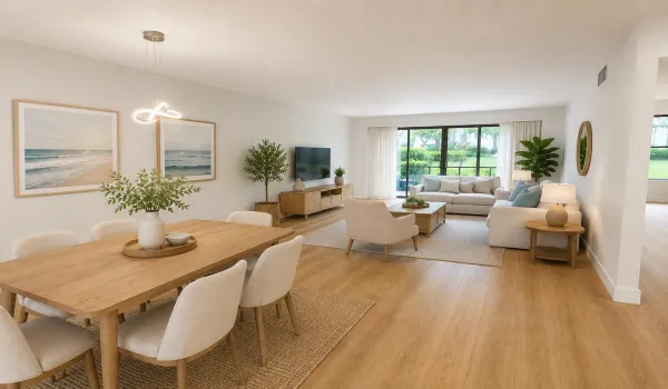 Virtual Staging of Apartment