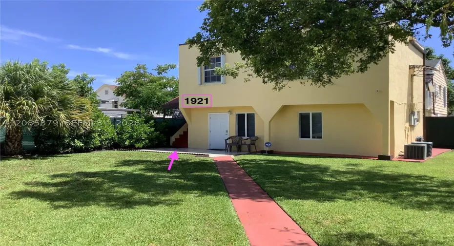 1921 is the building in the back of this triplex property