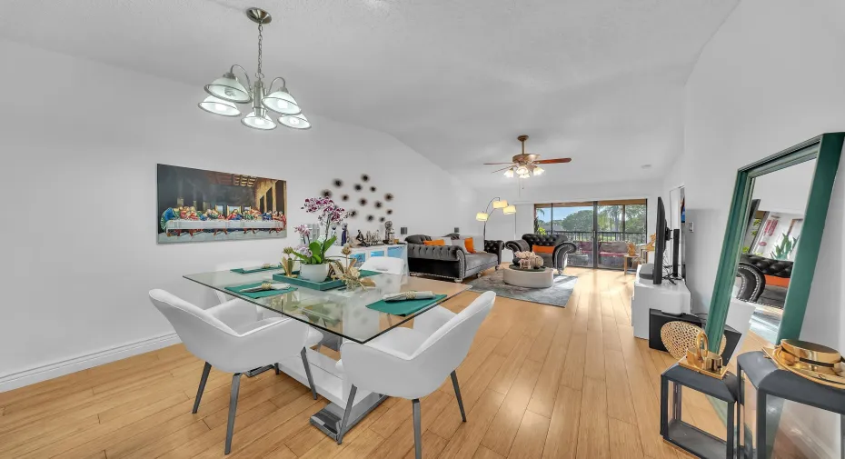 Dining to Living Room