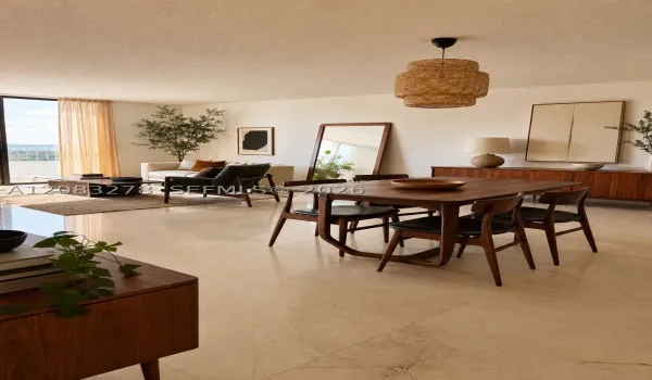 Living/Dining Staged