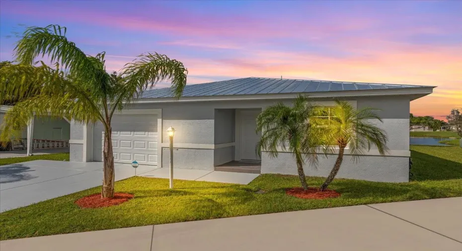 Stunning Lakefront Curb Appeal