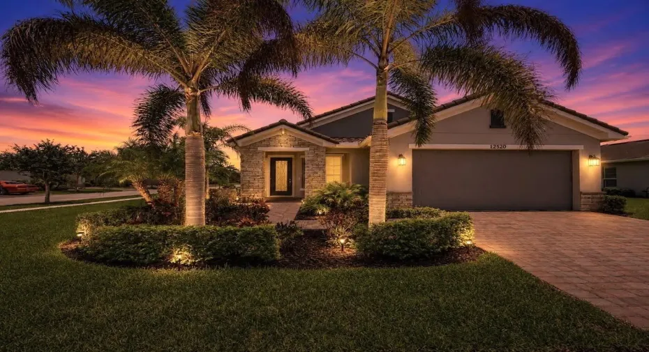 Front Exterior Night Shot