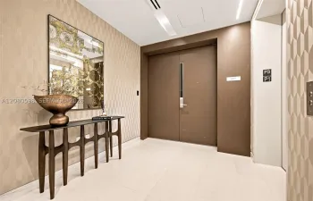 Private Elevator Lobby.
