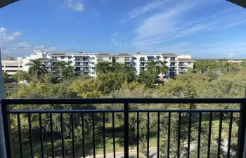VIEW FROM BALCONY