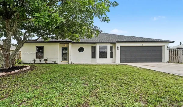Front of house from street.