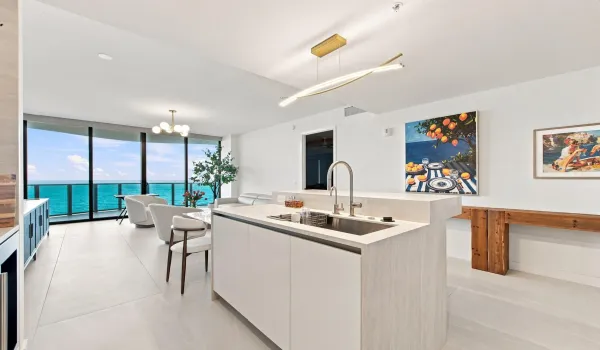 Kitchen & Living Room