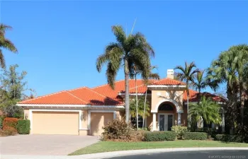 Beautiful entrance with 3 car garage and plenty of addtl parking space