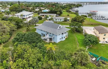 Key West-style stilt home with spectacular river views