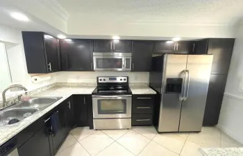 Remodeled kitchen