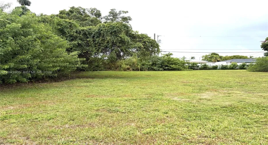 Corner Lot; 10,752 sq ft
