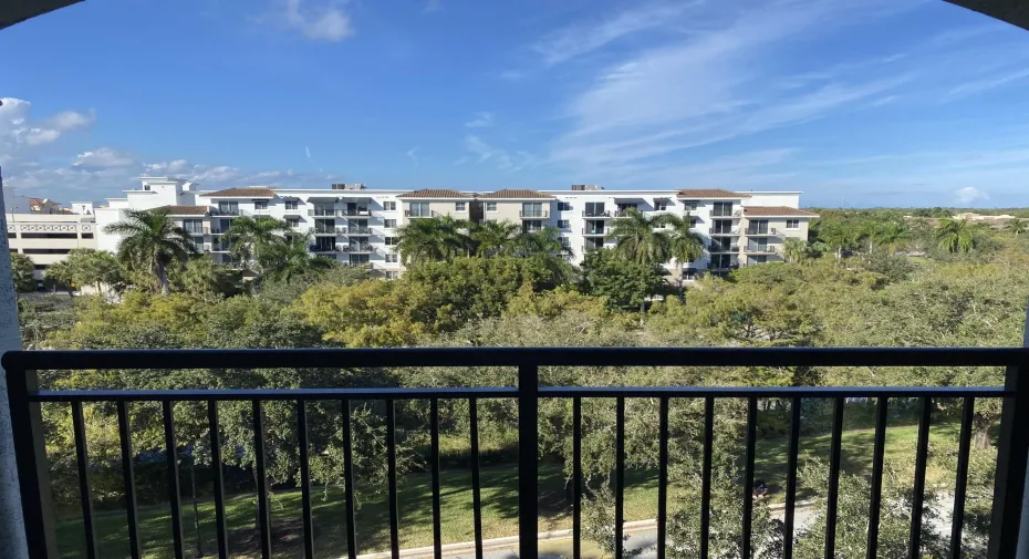 VIEW FROM BALCONY