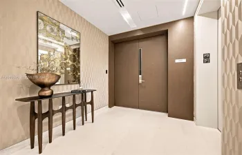 Private Elevator Lobby.