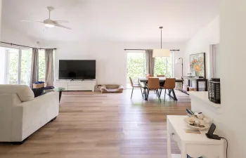 Living Room and Dining Room