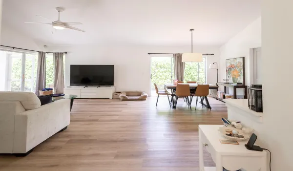 Living Room and Dining Room