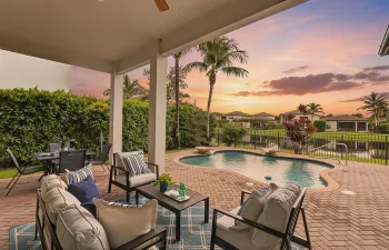 Pool Overlooking the Lake