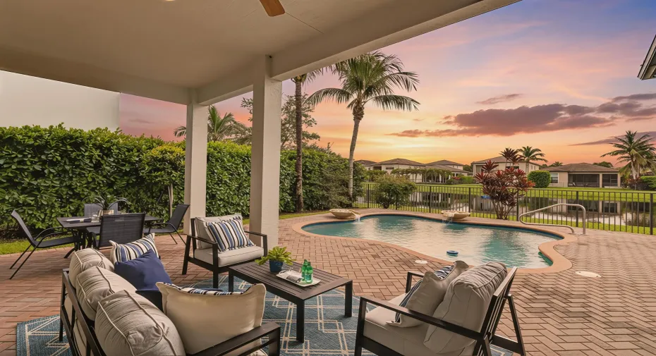 Pool Overlooking the Lake