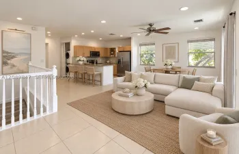 LIVING ROOM / DINING ROOM  AND KITCHEN (2ND FLOOR)