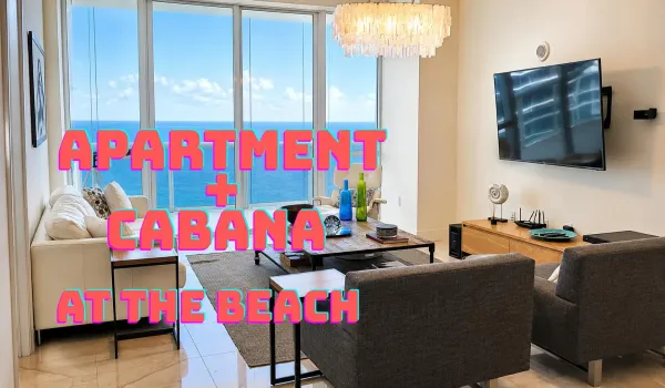 APARTMENT + CABANA OCEAN FRONT