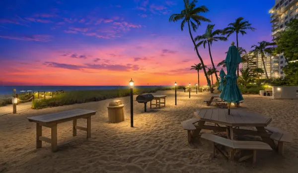 Twilight Beach View