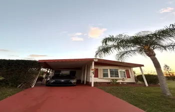 outside