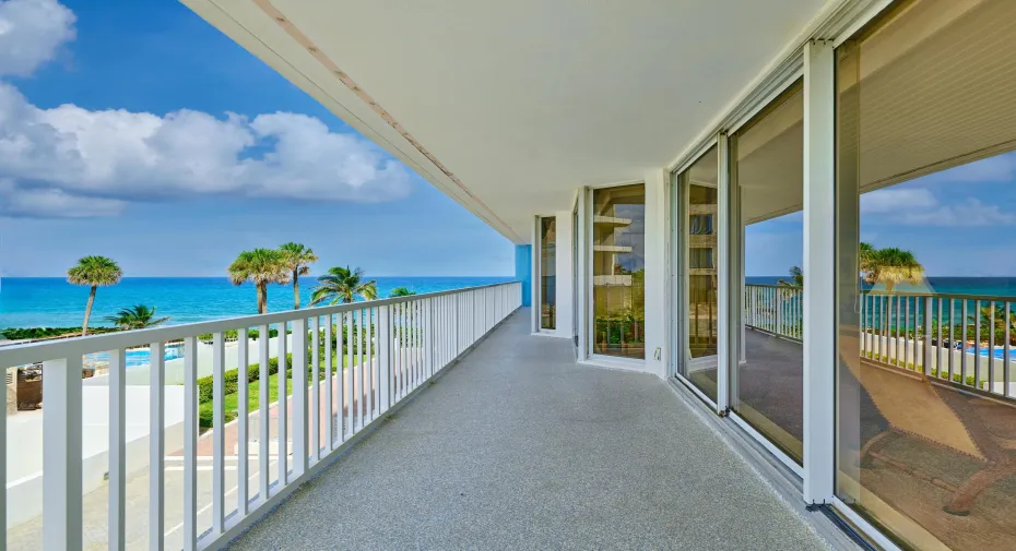 Veranda balcony views