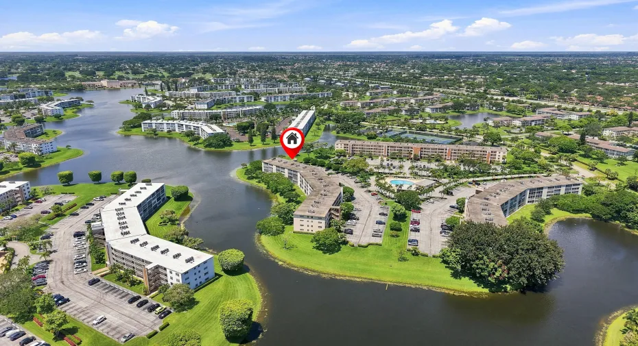 Aerial Neighborhood View