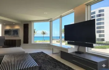 Black tv screen