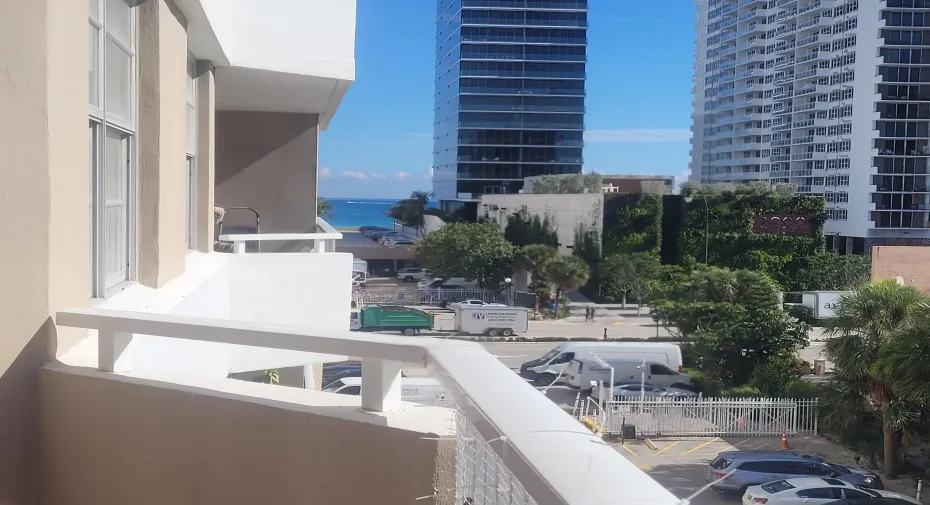 partial ocean view