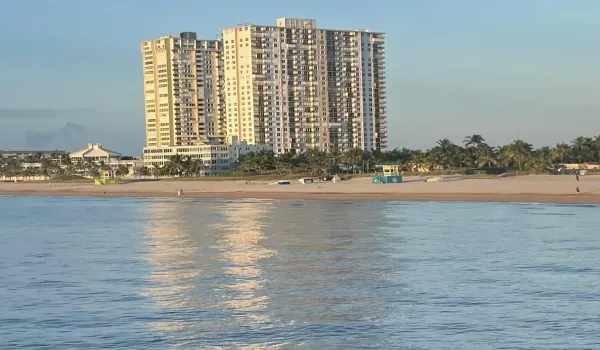 PBC BLDGS FROM OCEAN