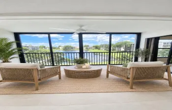 Lanai with fabulous view!